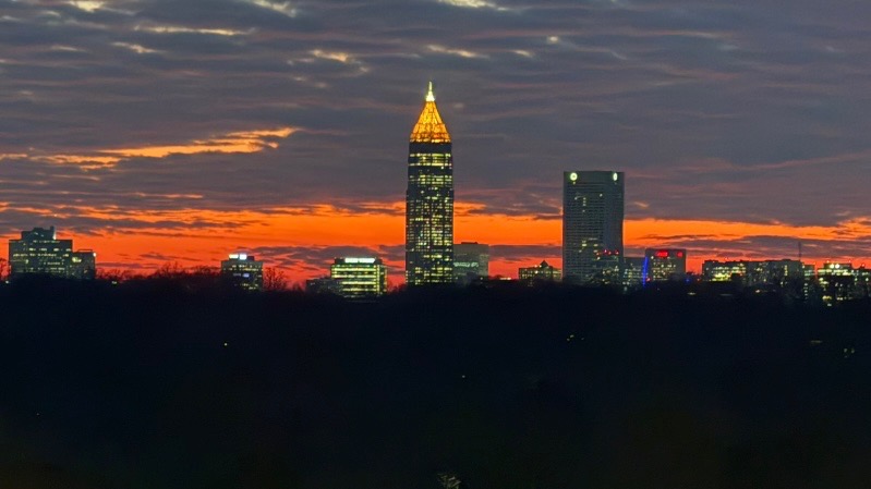 Atlanta sunset